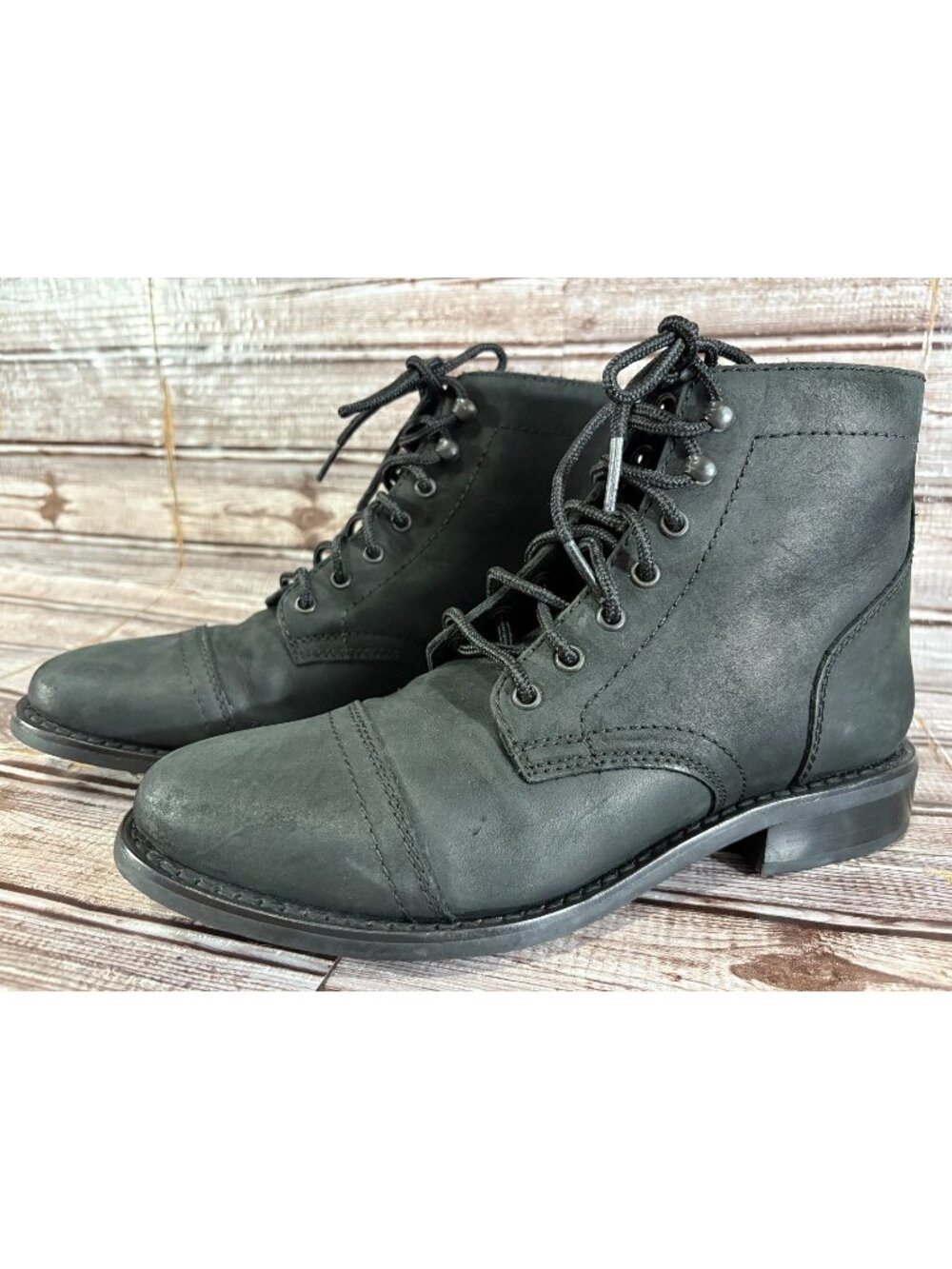 Thursday boots Co Captain Boots Size 8.5 color mate black New